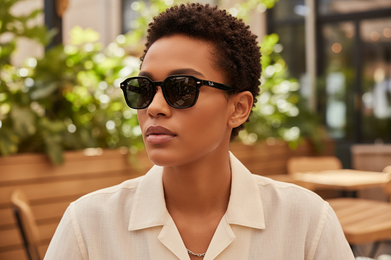 Front view Ray-Ban RB4458D (601/87)