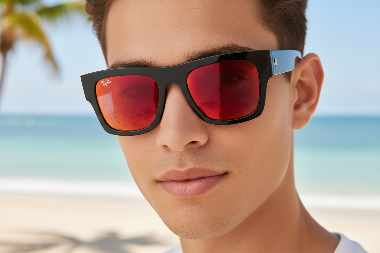 Front view Ray-Ban RB2217M (F6016P)