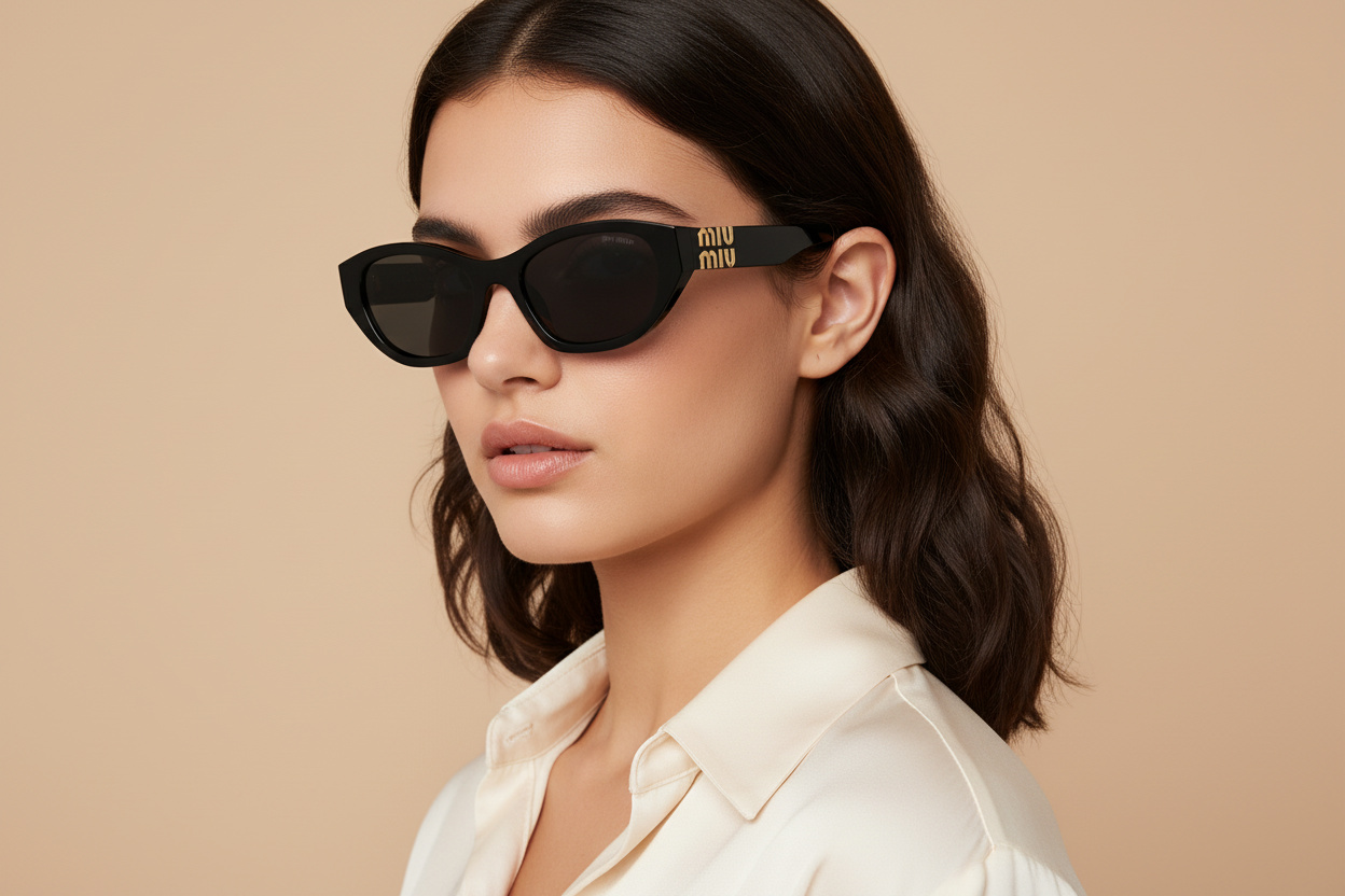 Front view Miu Miu MU A03S (16K08Z)