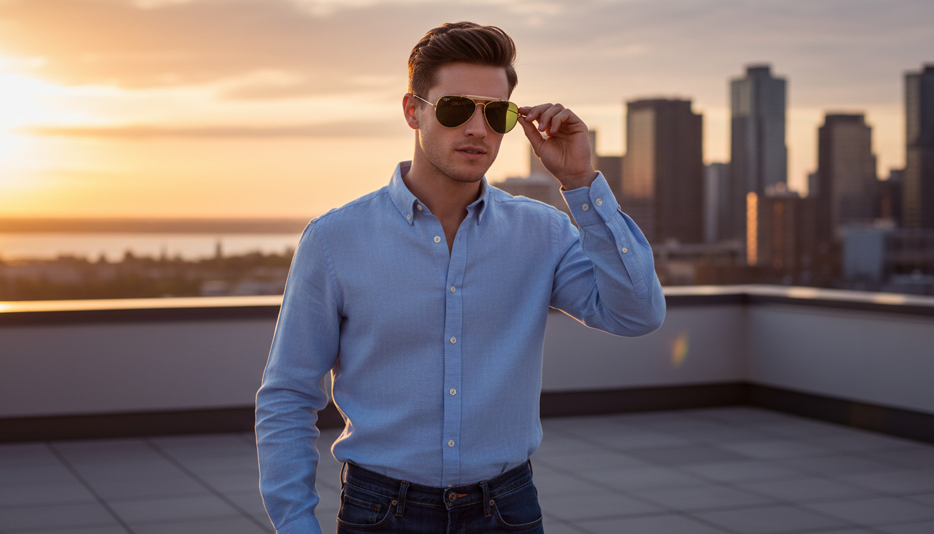 Front view Ray-Ban OUTDOORSMAN I (RB3030 - L0216)