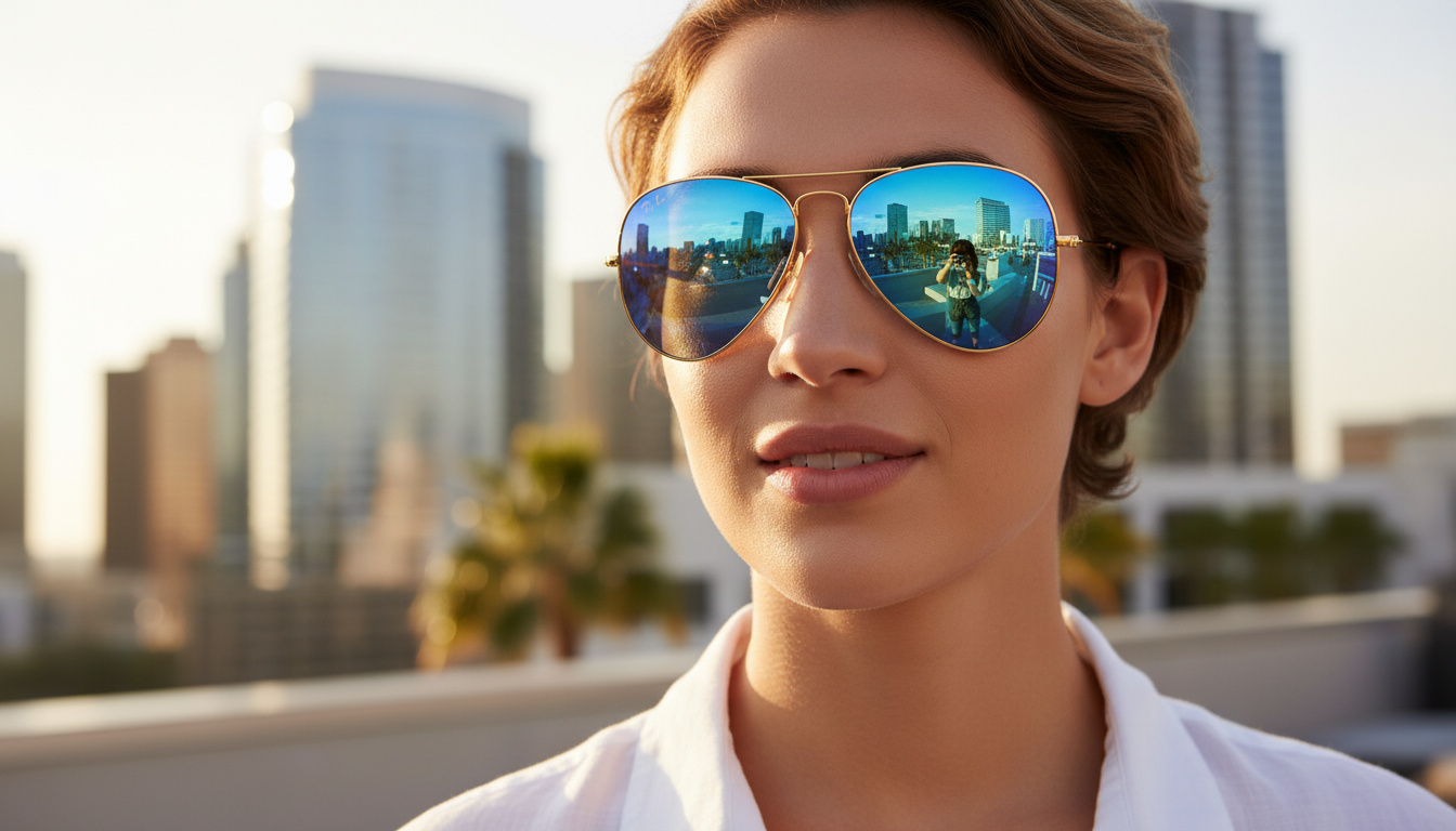 Front view Ray-Ban AVIATOR LARGE METAL (RB3025 - 112/17)