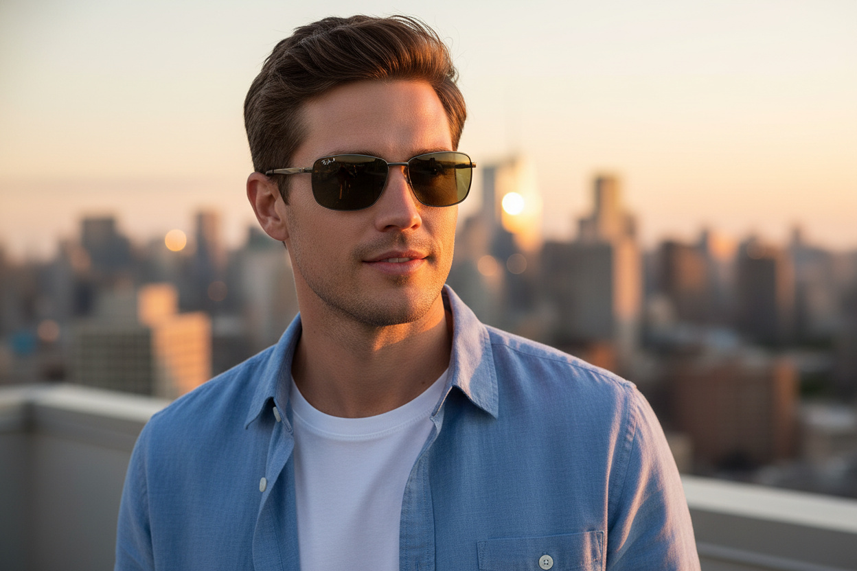 Front view Ray-Ban N/A (RB3498 - 002/9A)