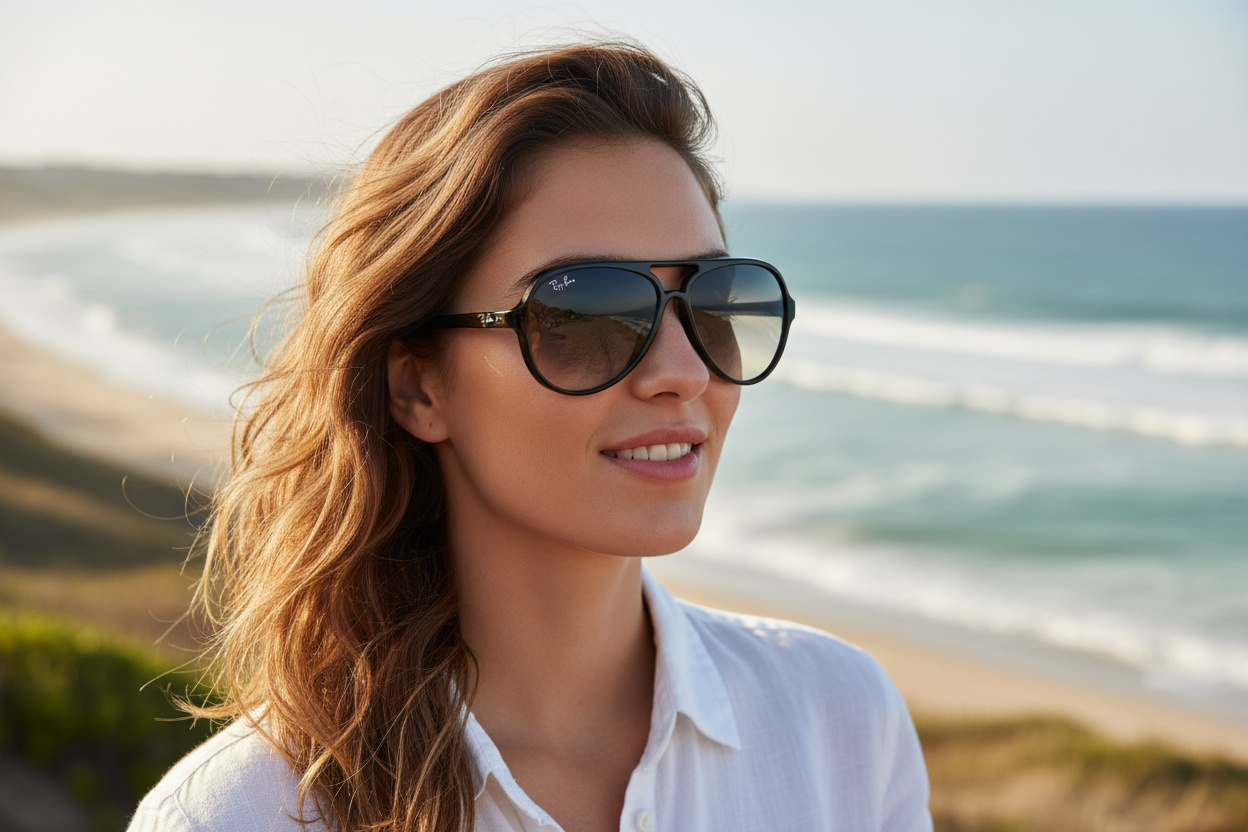 Front view Ray-Ban CATS 5000 (RB4125 - 601/32)