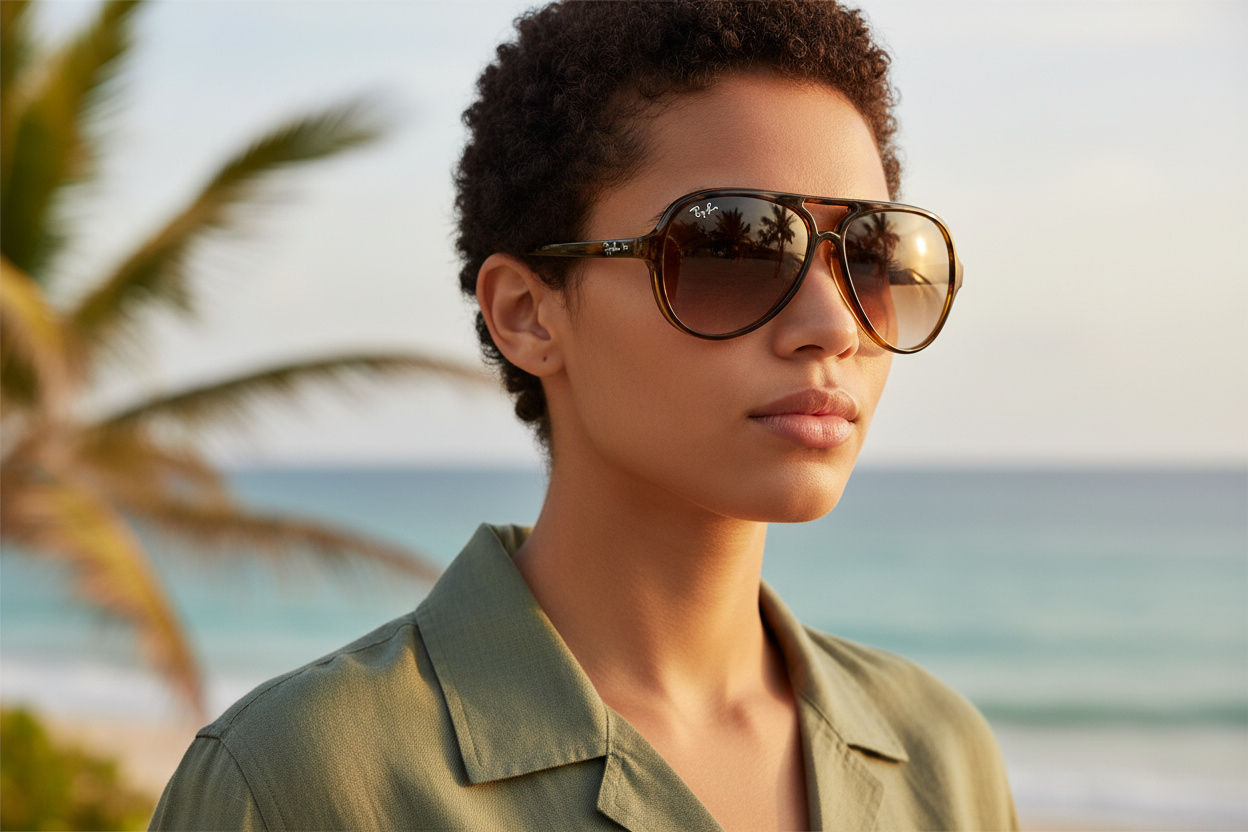 Front view Ray-Ban CATS 5000 (RB4125 - 710/51)