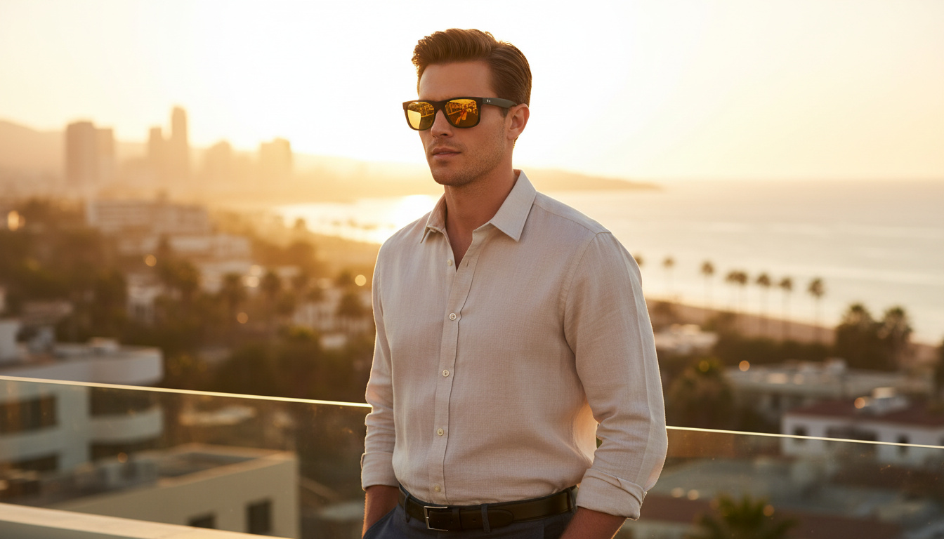 Front view Ray-Ban JUSTIN (RB4165 - 622/5A)