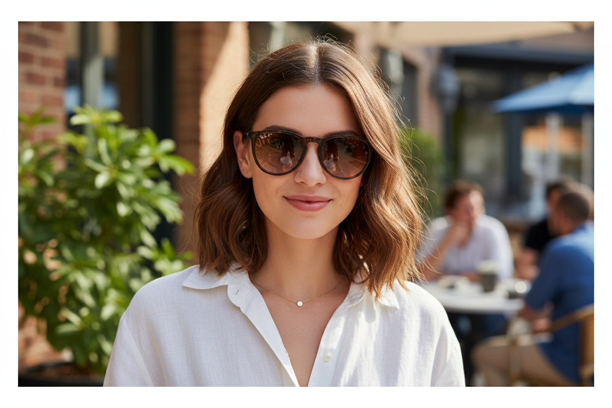 Front view Ray-Ban ERIKA (RB4171 - 710/T5)