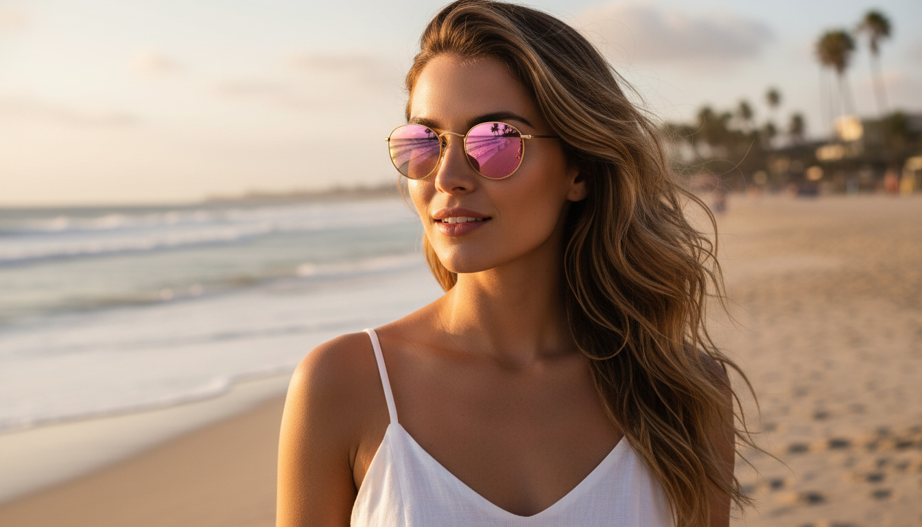 Front view Ray-Ban ROUND METAL (RB3447N - 001/Z2)