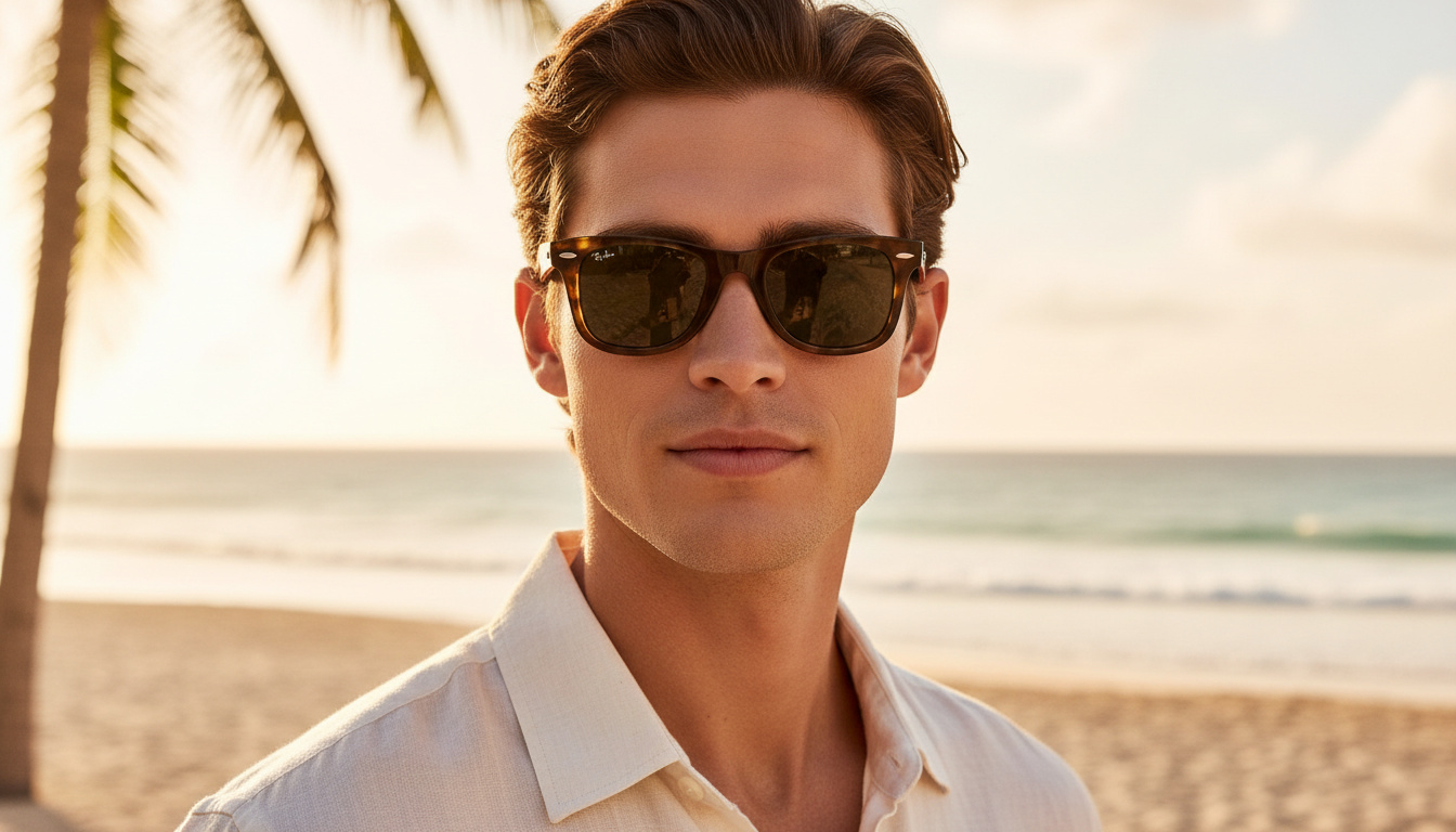 Front view Ray-Ban WAYFARER (RB4340 - 710)