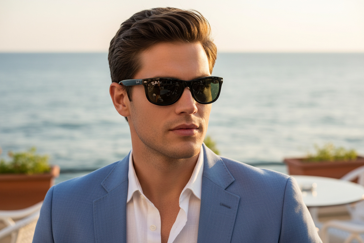 Front view Ray-Ban BALORAMA (RB4089 - 601/58)