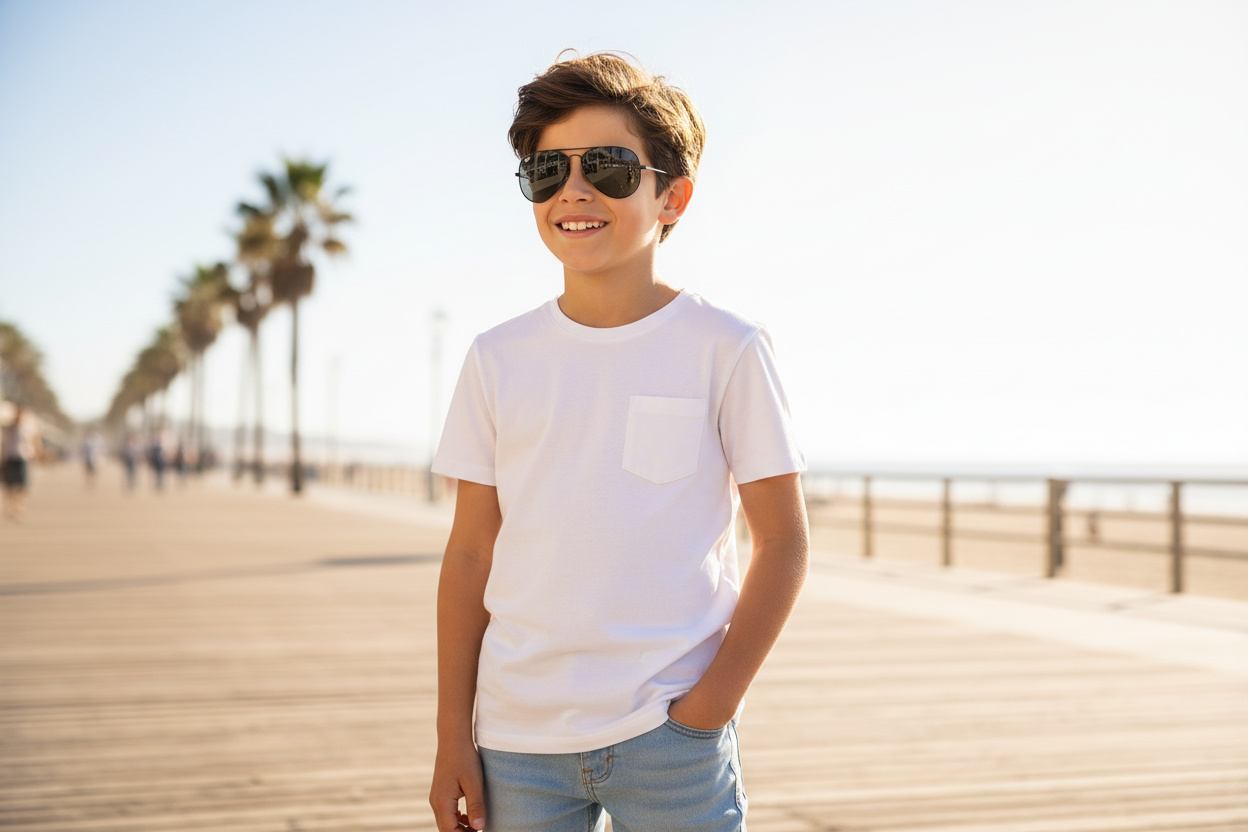 Front view Ray-Ban Kids JUNIOR AVIATOR (RJ9506S - 220/11)