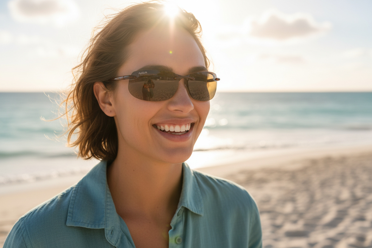 Front view Maui Jim Banyans (H412-10)