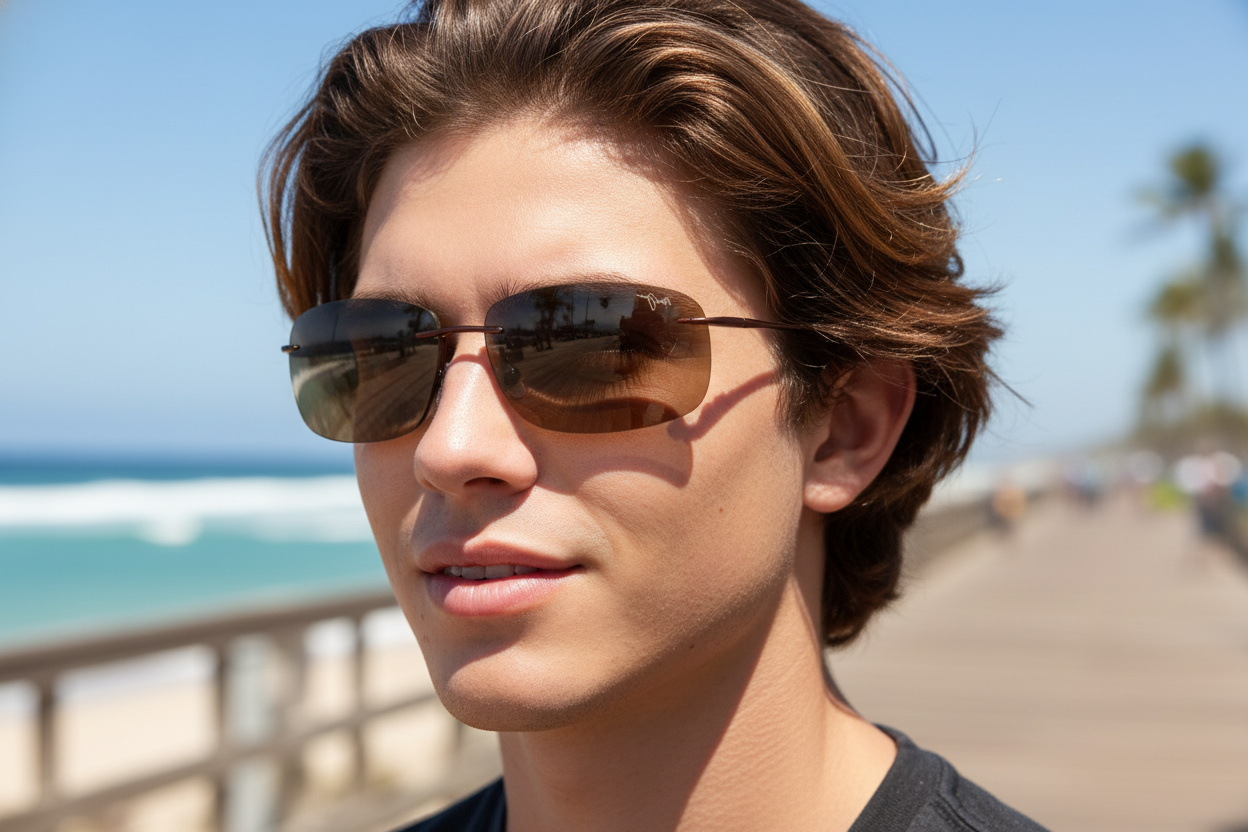Front view Maui Jim Breakwall (H422-26)