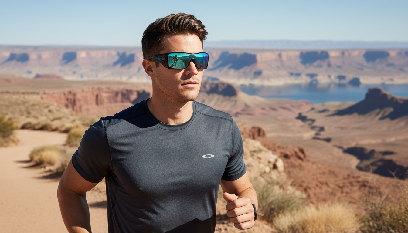 Front view Oakley BATWOLF (OO9101 - 910158)