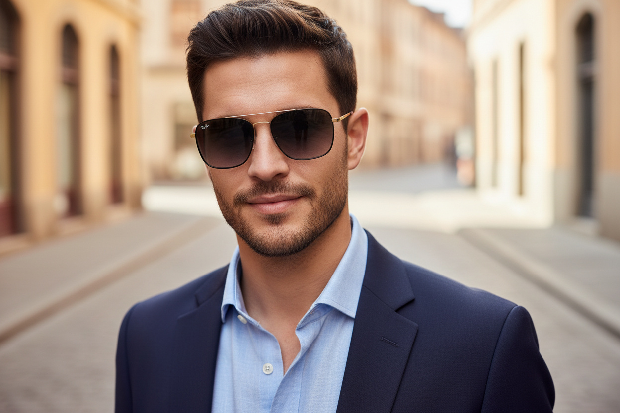 Front view Ray-Ban RB3588 (90548G)