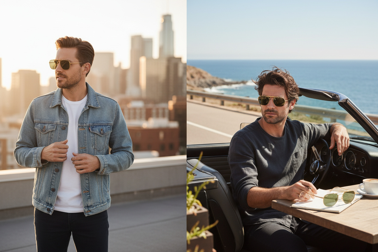 Front view Ray-Ban THE MARSHAL (RB3648 - 001)