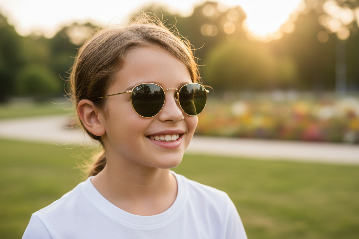 Front view Ray-Ban Kids JUNIOR ROUND (RJ9547S - 223/71)