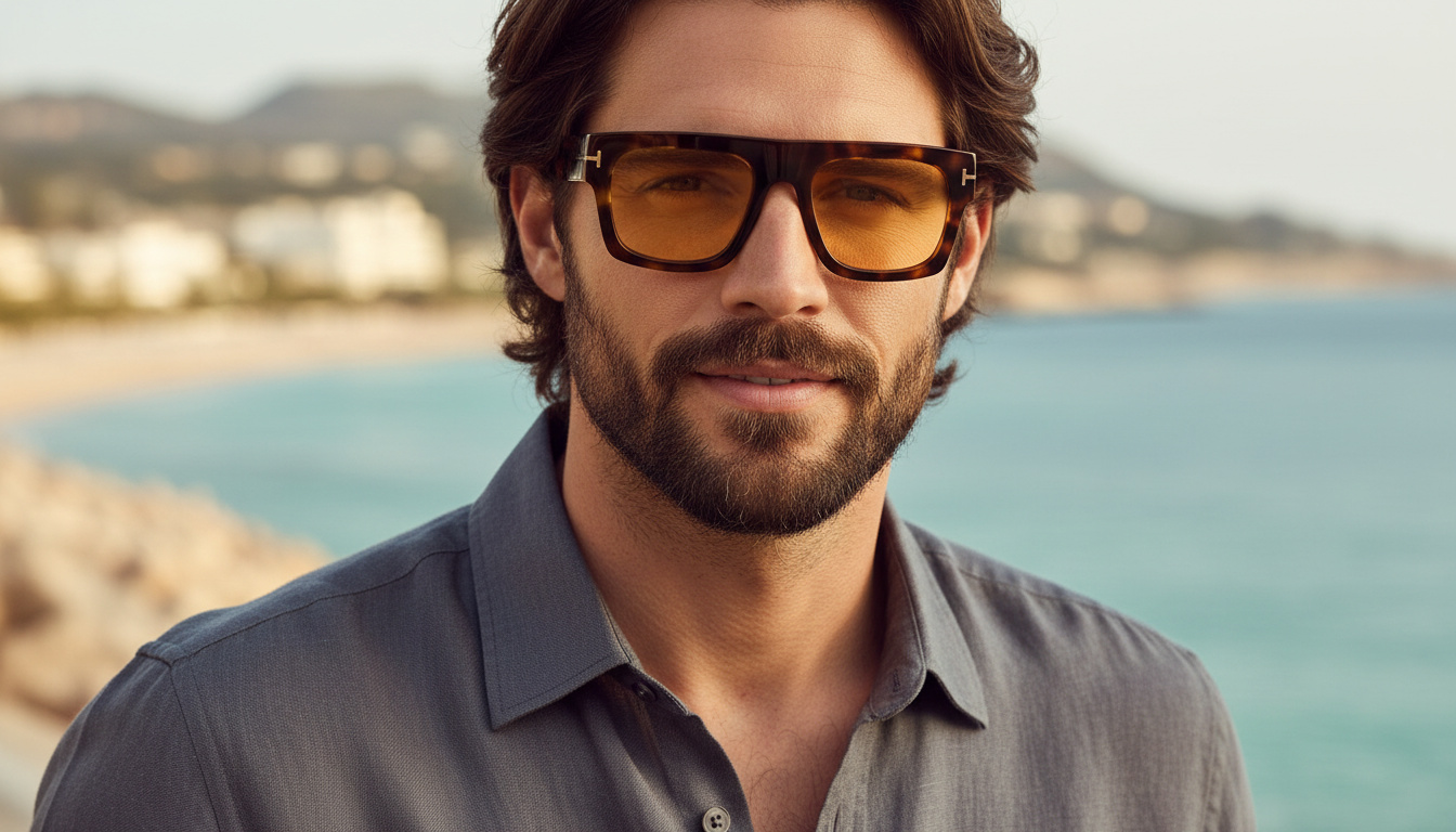 Front view Tom Ford FAUSTO (FT0711 - 56E)