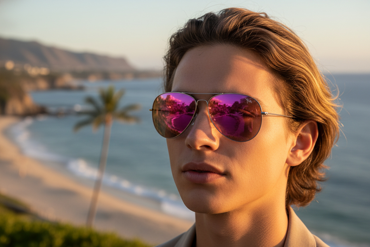 Front view Maui Jim Mavericks (P264-16R)