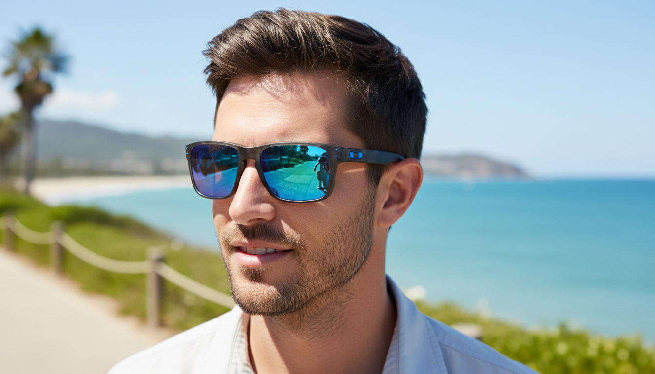 Front view Oakley HOLBROOK (OO9102 - 9102G7)