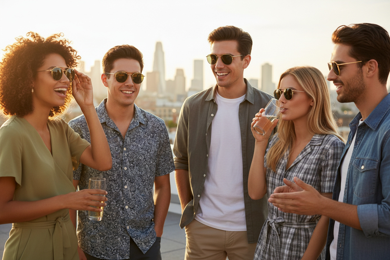 Front view Ray-Ban RB3647N (91233M)