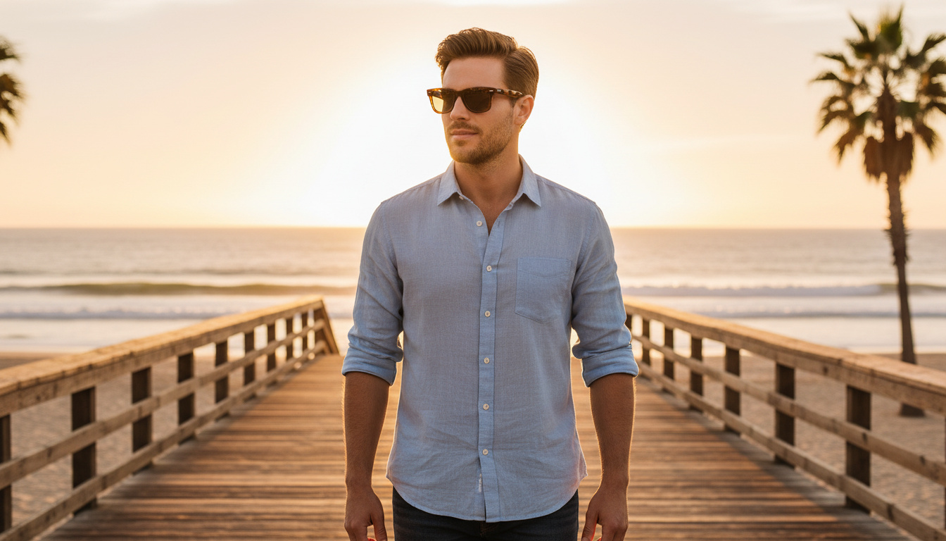 Front view Ray-Ban WAYFARER (RB4340 - 63973M)
