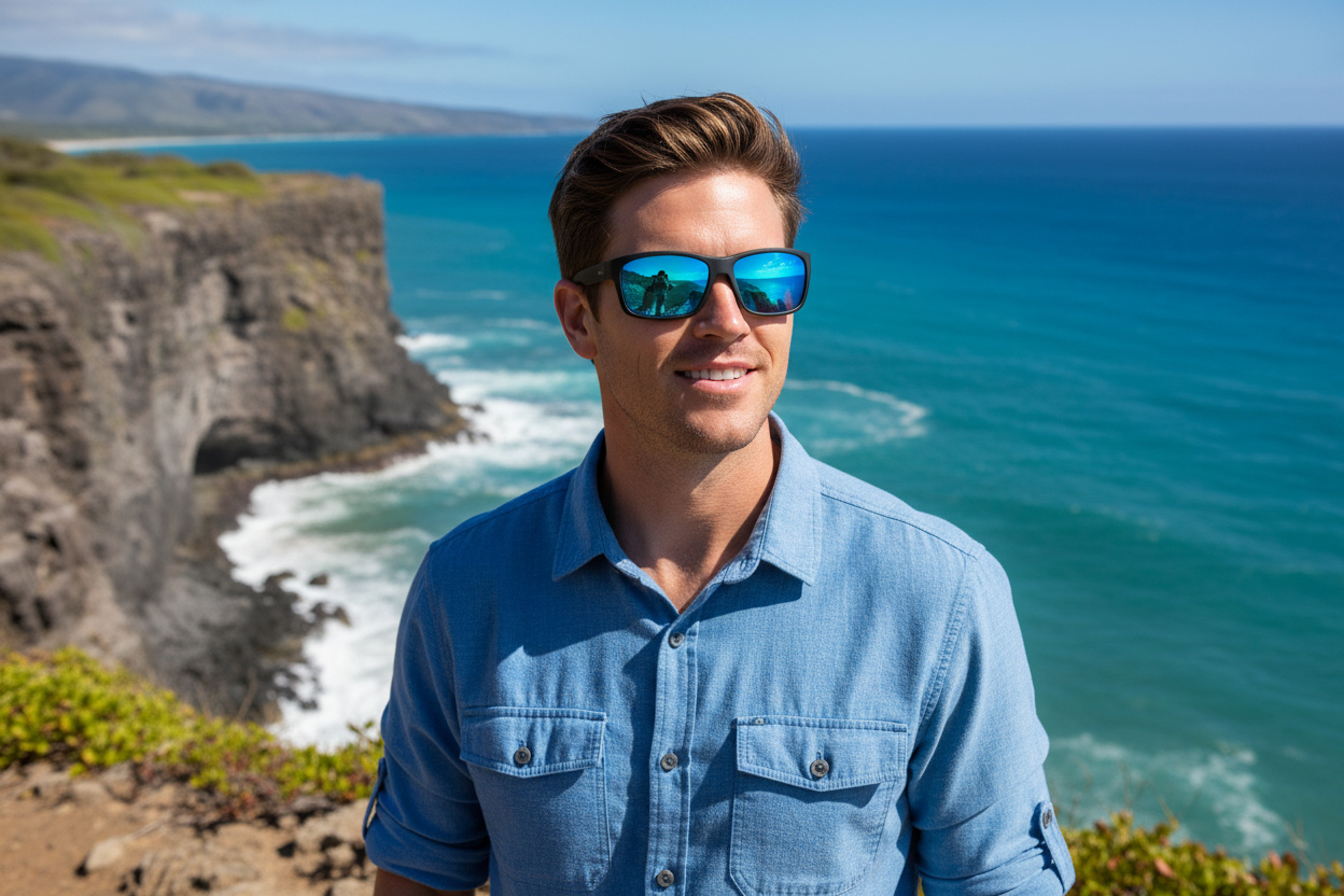 Front view Maui Jim Kanaio Coast (B766-08C)