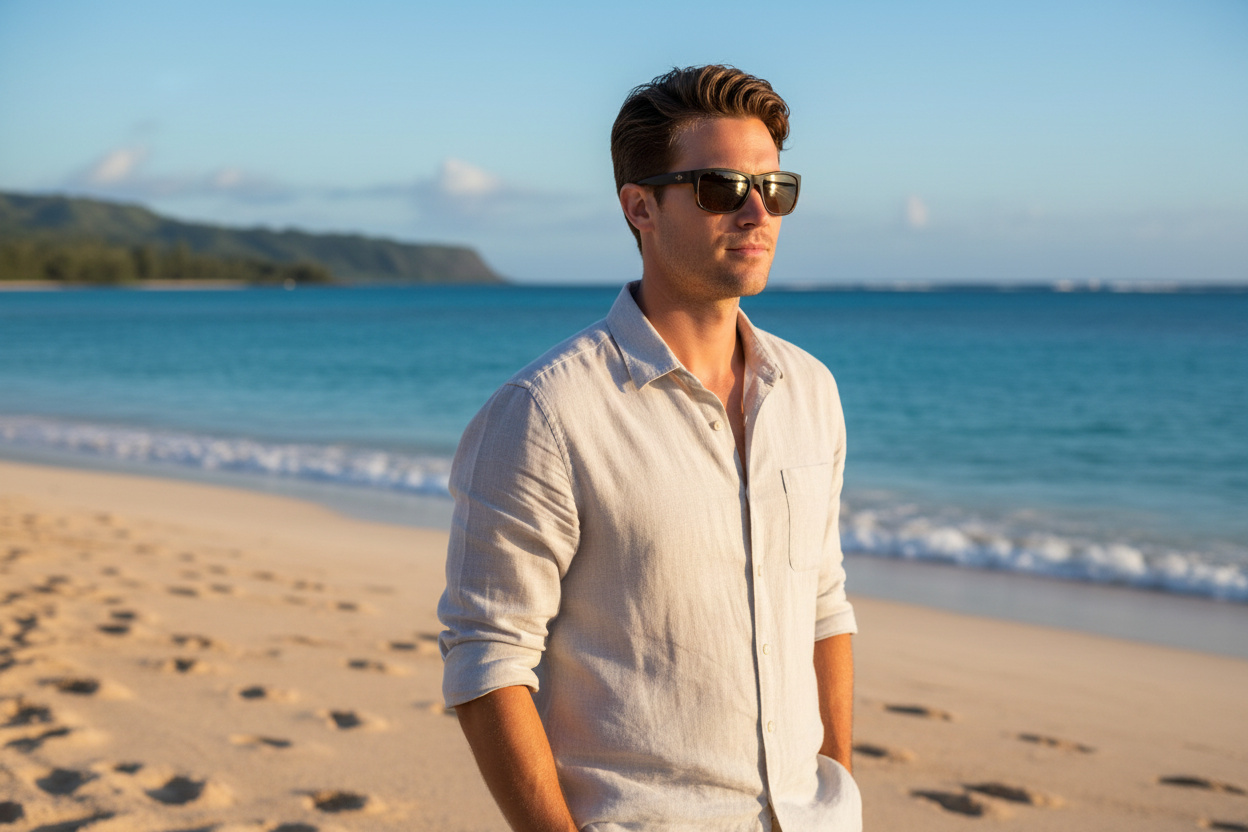 Front view Maui Jim Kanaio Coast (H766-10MF)