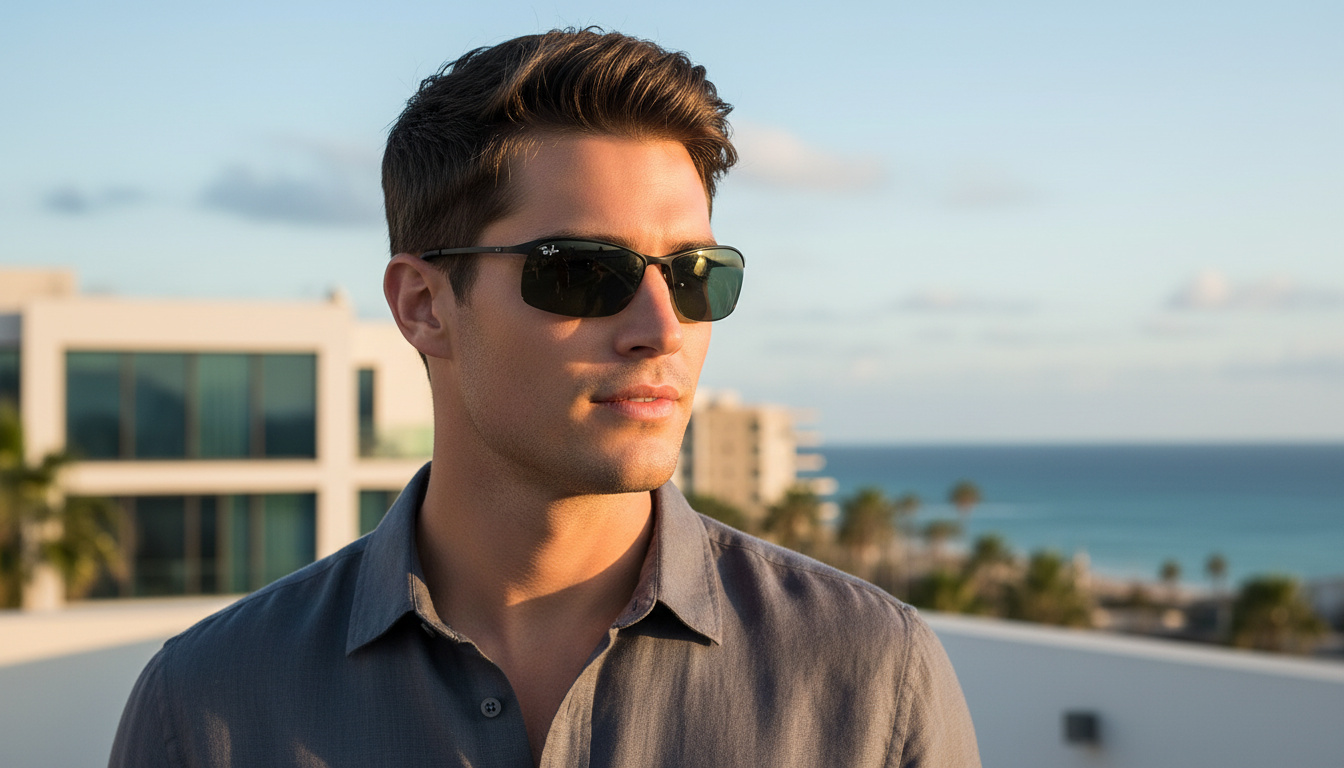 Front view Ray-Ban RB3183 (RB3183 - 006/71)