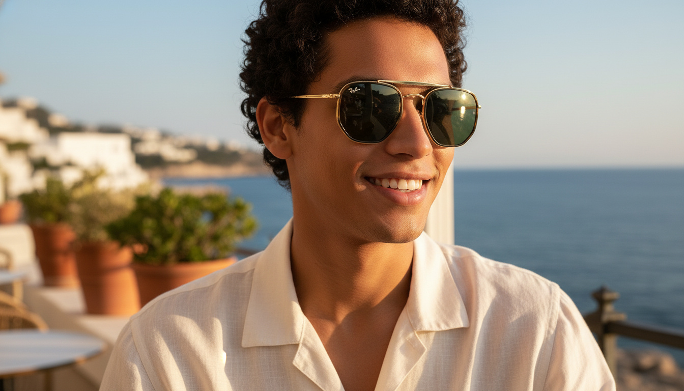 Front view Ray-Ban THE MARSHAL II (RB3648M - 001)