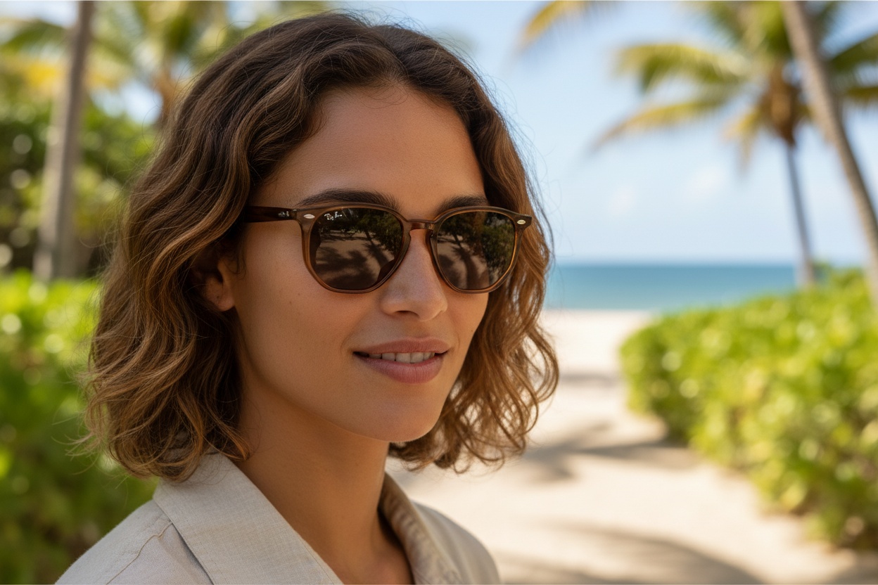 Front view Ray-Ban RB4306 (820/73)