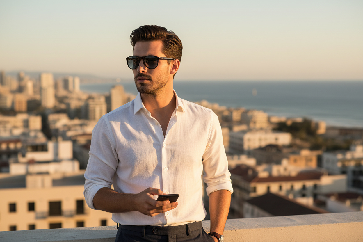 Front view Persol PO9649S (95/Q8)