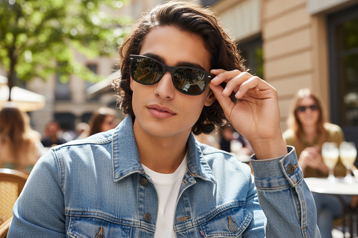 Front view Ray-Ban NEW WAYFARER (RB2132 - 646231)