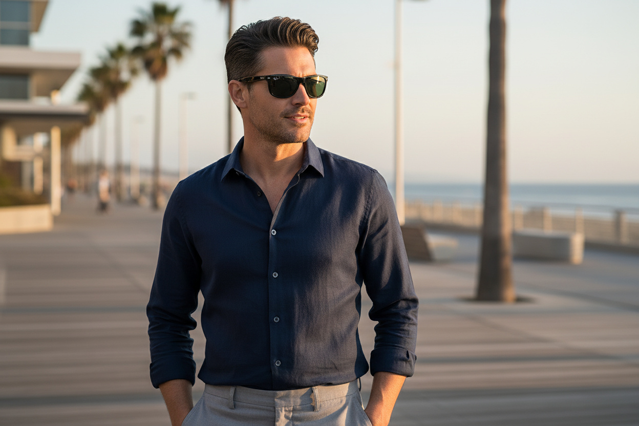 Front view Ray-Ban BALORAMA (RB4089 - 601/31)