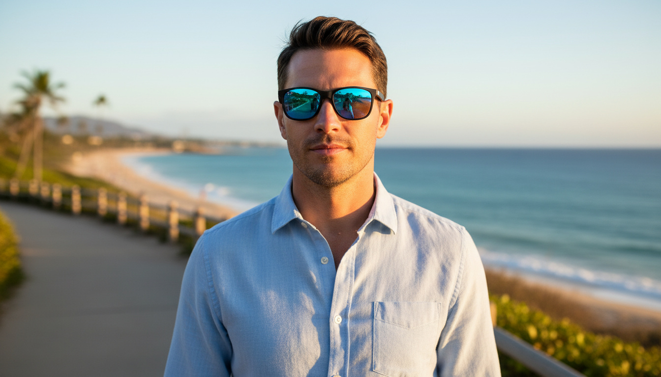 Front view Ray-Ban CHROMANCE (RB4330CH - 601SA1)