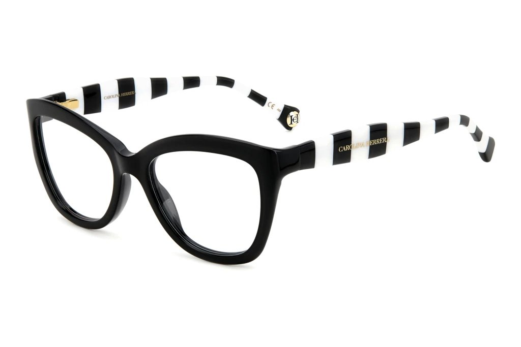 Carolina Herrera   HER 0088 80S BLACK WHITE