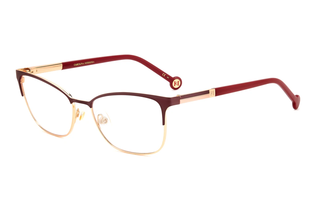 Carolina Herrera   HER 0164 NOA GOLD BURGUNDY