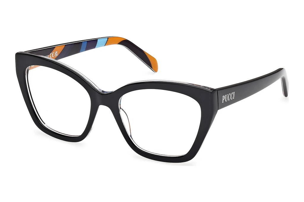 Emilio Pucci   EP5216 001 Schwarz/Muster