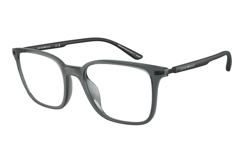 Emporio Armani   EA3242U 6106 Shiny Transparent Black