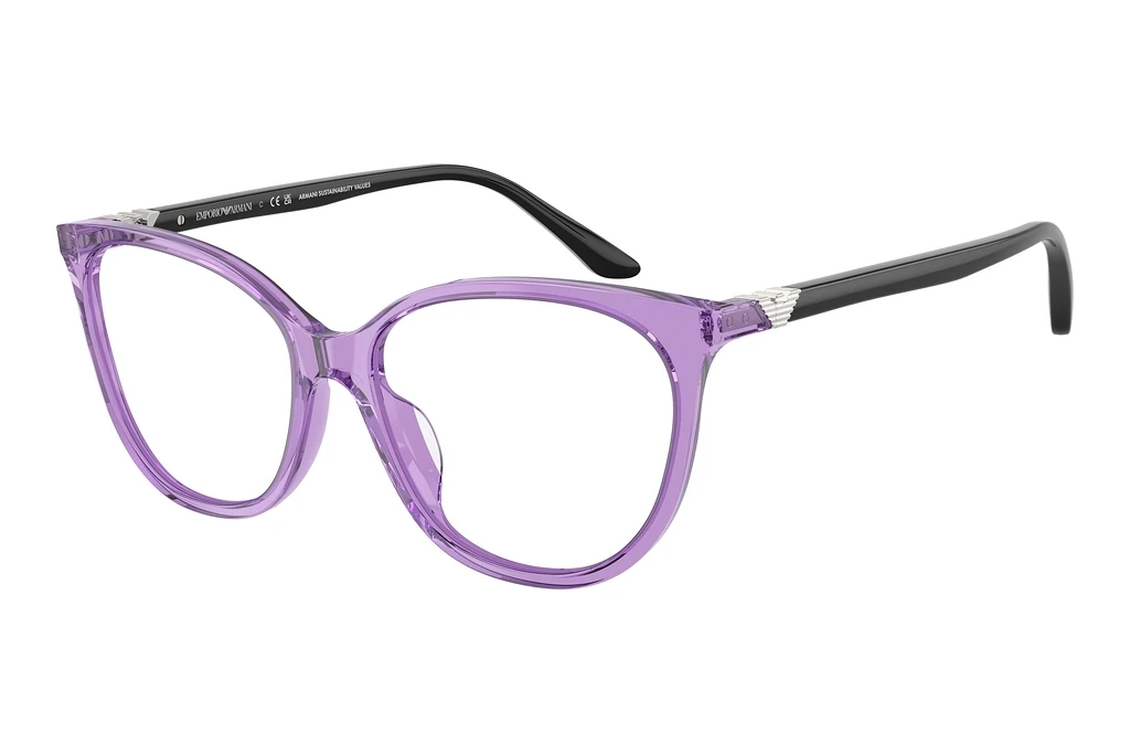 Emporio Armani   EA3249U 6197 Shiny Transparent Violet