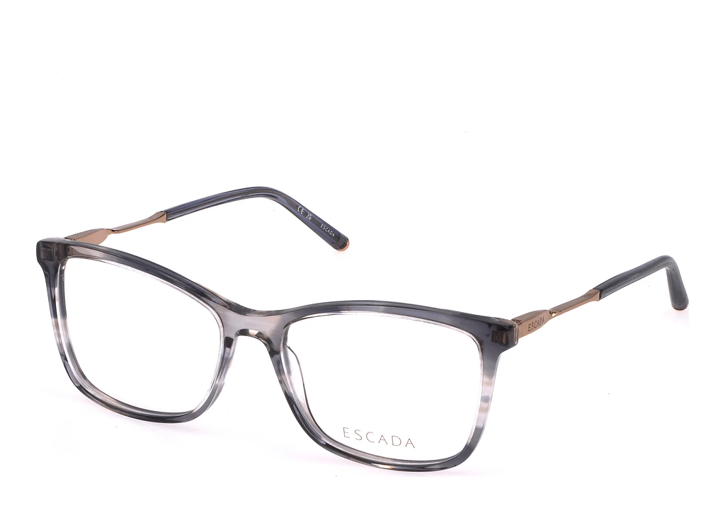 Escada   VESE08 06B7 STRIPED BICOLOR BLUE