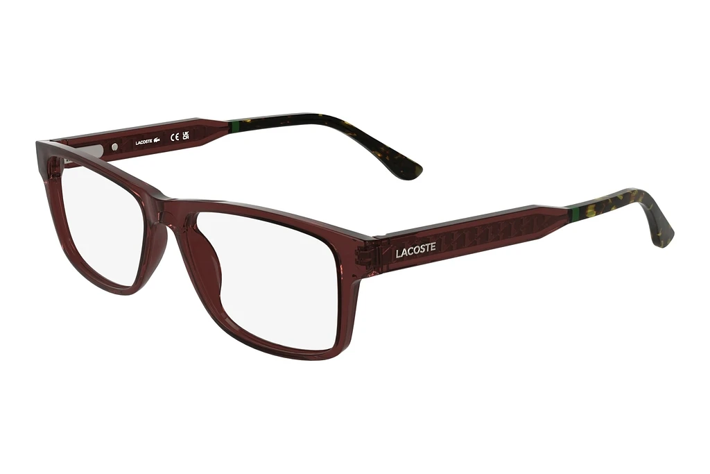 Lacoste   L2977 601 RED TRANSPARENT BURGUNDY