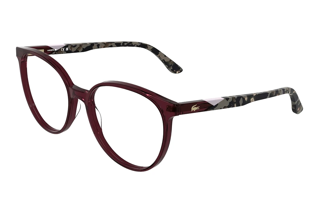 Lacoste   L2987 503 PURPLE TRANSPARENT WINE