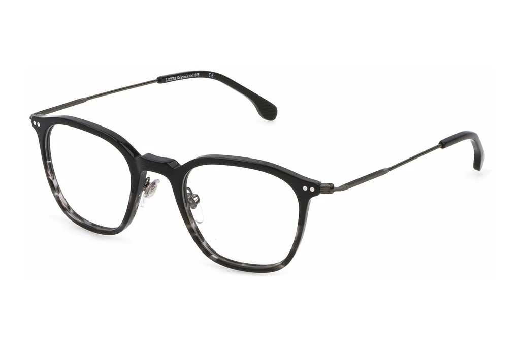Lozza   VL4267 0AFF SHINY BLACK GRAD.GREY HAVANA