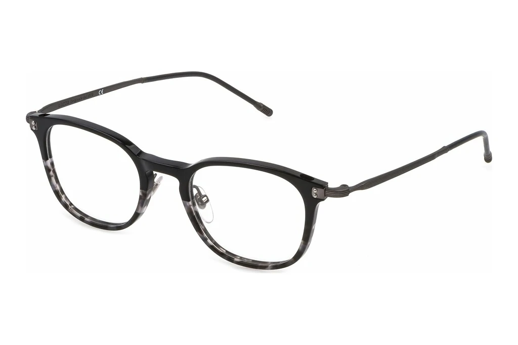 Lozza   VL4279 0AFF SHINY BLACK GRAD.GREY HAVANA