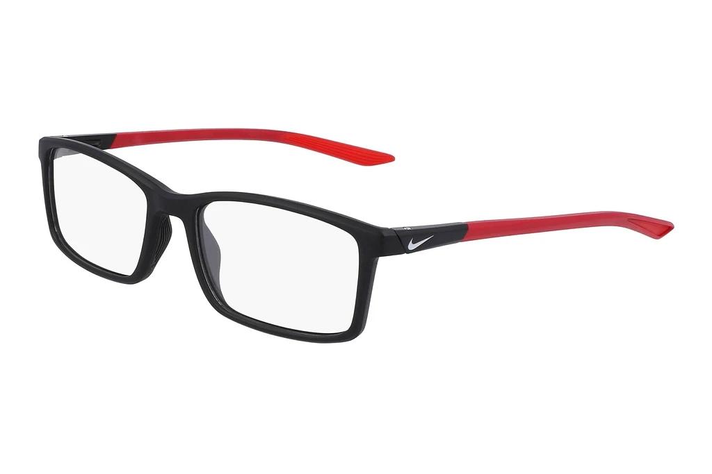 Nike   NIKE 7287 006 BLACK Matte Black/Gym Red
