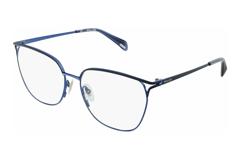 Police   VPLC33 08H7 SHINY BLUE W/COLORED PARTS