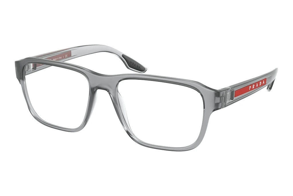 Prada Linea Rossa   PS 04NV 14C1O1 Grey Transparent Rubber