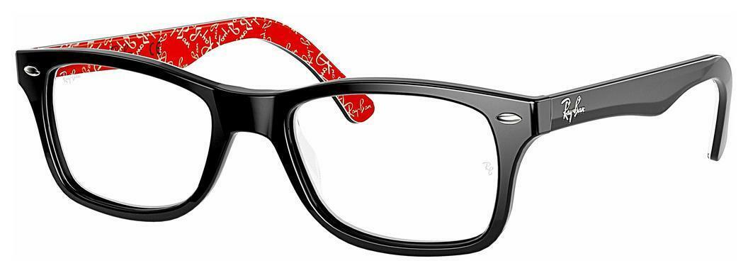 Ray-Ban   RX5228 2479 BLACK ON TEXTURE RED