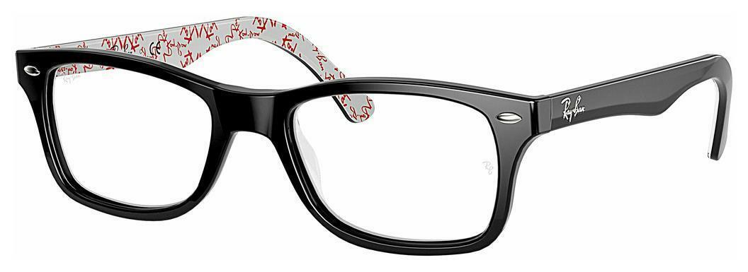 Ray-Ban   RX5228 5014 BLACK ON TEXTURE WHITE