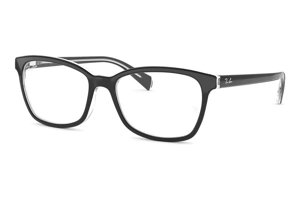 Ray-Ban   RX5362 2034 Black On Transparent